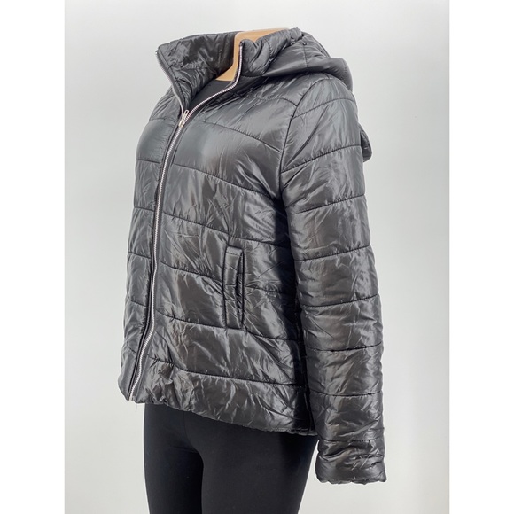 Zara Mickey Ears Hood Puffer Coat - Picture 3 of 7